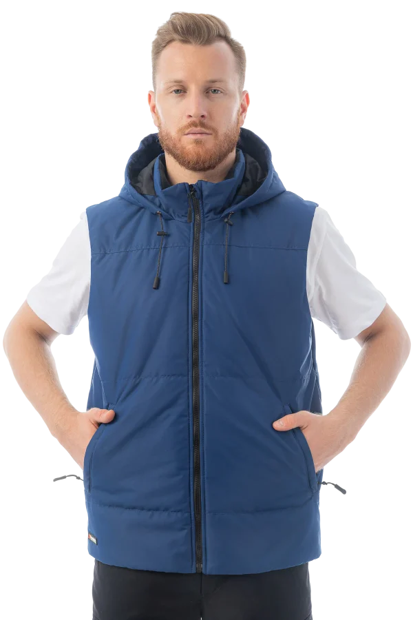 Утепленный жилет Brodeks KW 112, синий