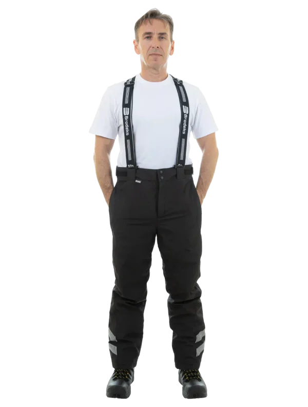 Зимние брюки Brodeks KW 306, черный