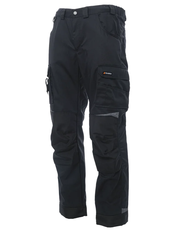 Летние брюки Brodeks KS 302, черный