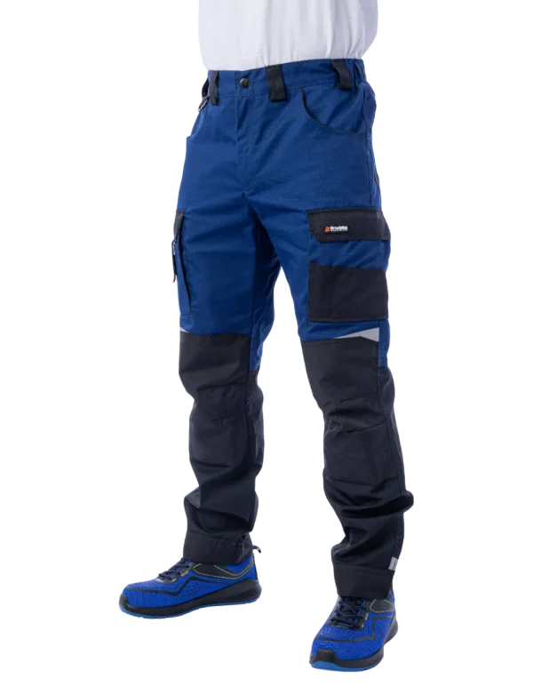 Летние брюки Brodeks KS 302, синий/черный