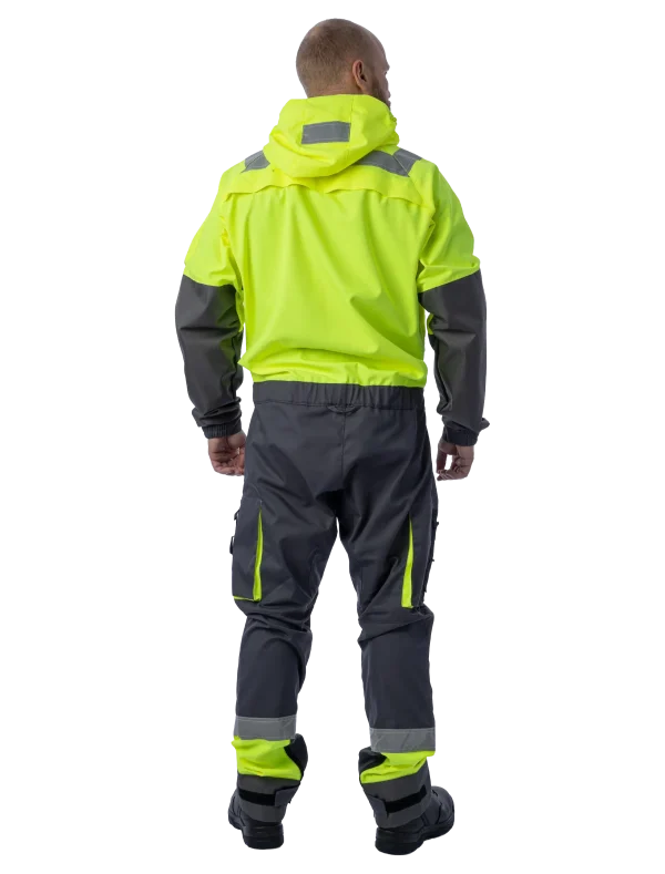 Летний комбинезон Brodeks KS 503, желтый/серый