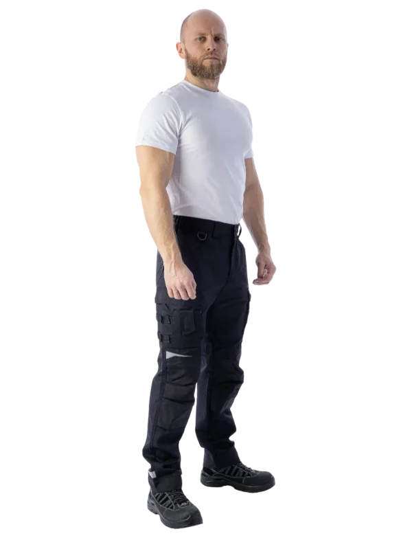 Летние брюки Brodeks KS 302, черный