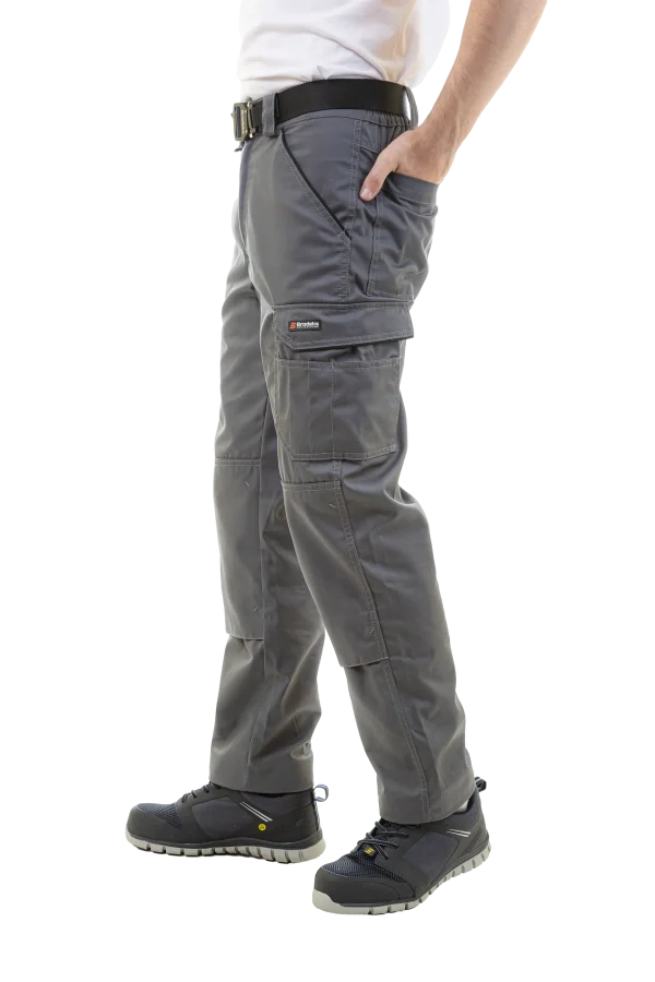 Летние брюки Brodeks KS 301, серый