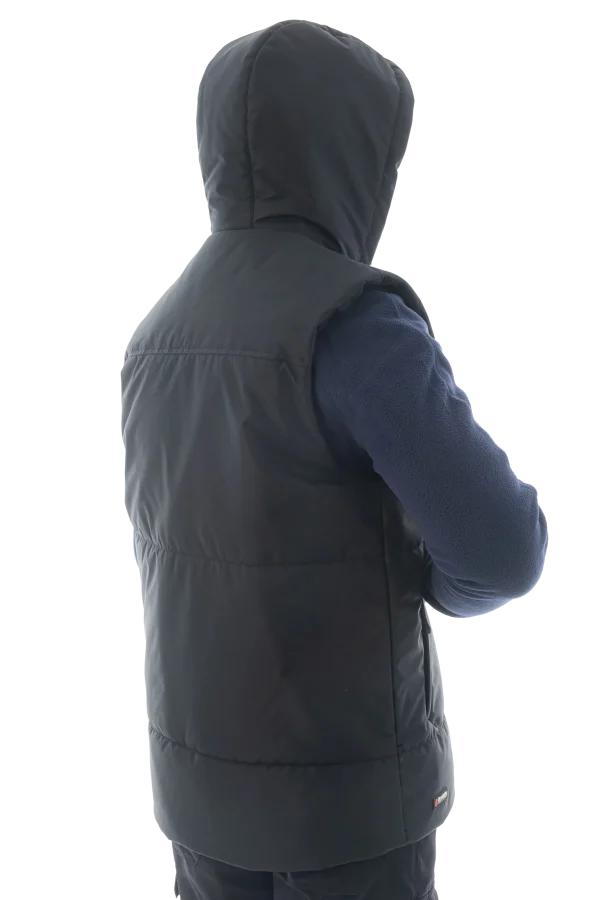 Утепленный жилет Brodeks KW 112, черный