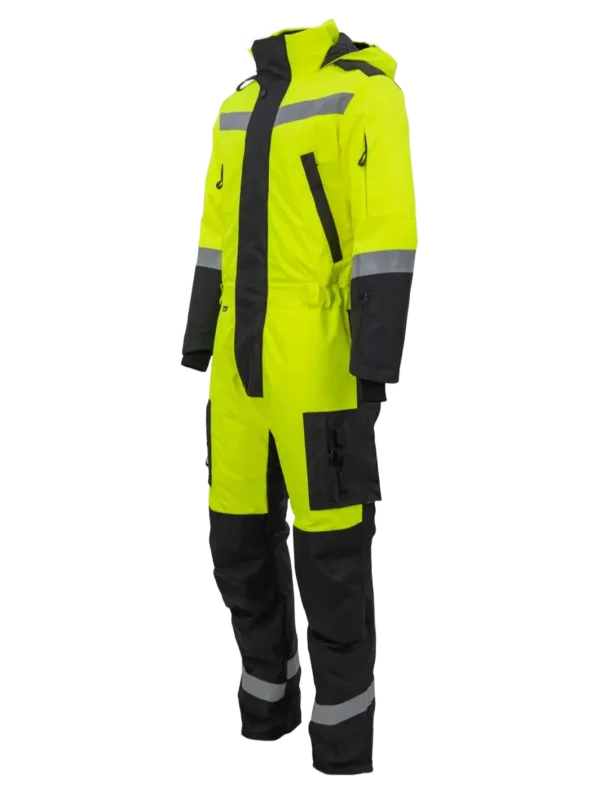 Зимний комбинезон промальп Brodeks KW 505, желтый/черный