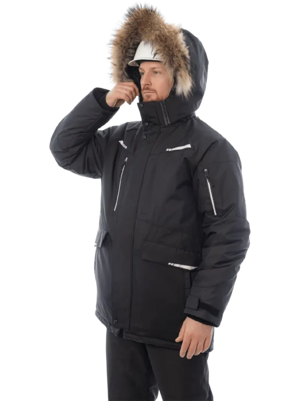 Зимняя куртка-парка Brodeks KW 215, черный