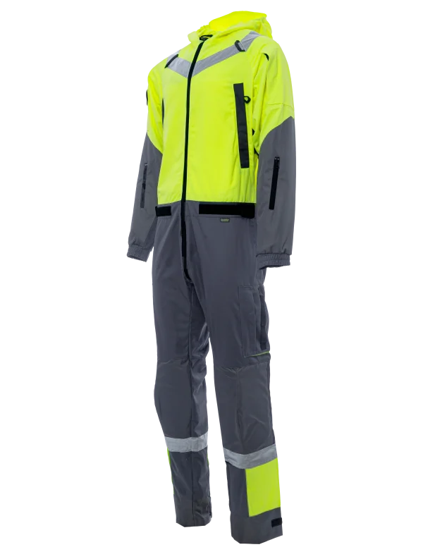 Летний комбинезон Brodeks KS 503, желтый/серый