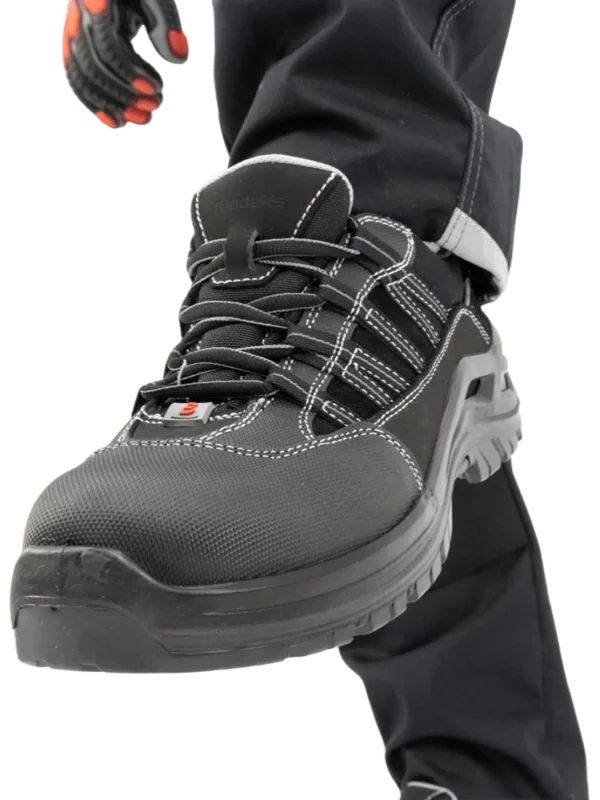 Полуботинки летние мужские Brodeks Cyclone BRS102 S1P, черный