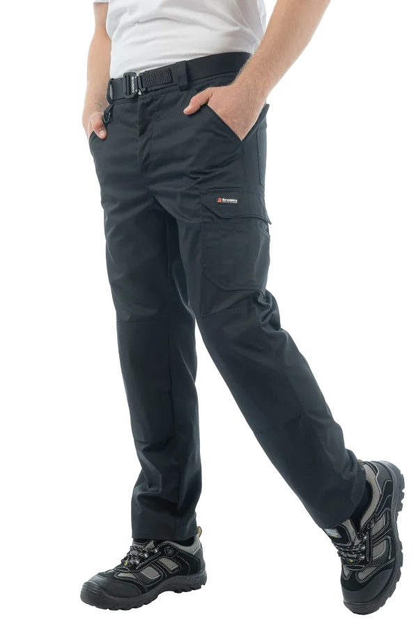 Летние брюки Brodeks KS 301, черный
