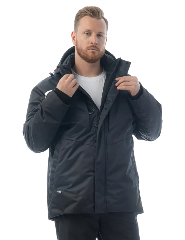 Зимняя рабочая куртка Brodeks KW 231, синий/черный