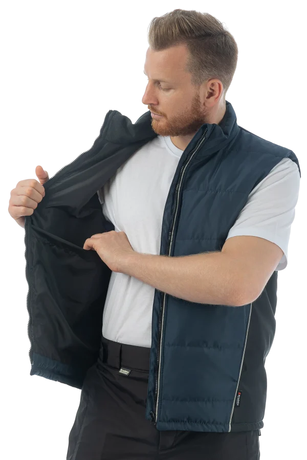 Утепленный жилет Brodeks KW 101, синий