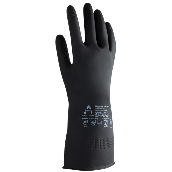 Латексные перчатки JCH-601 Acid КЩС-2