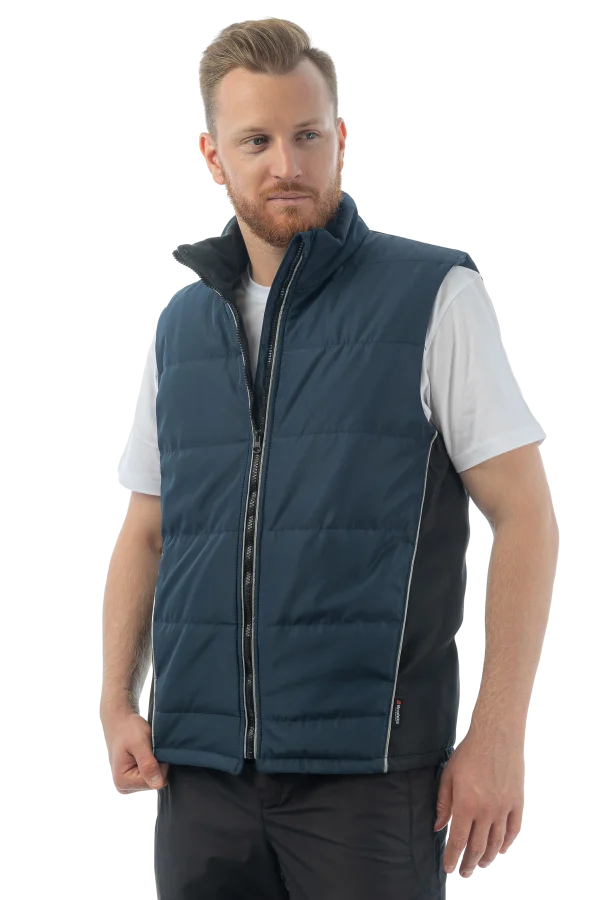 Утепленный жилет Brodeks KW 101, синий