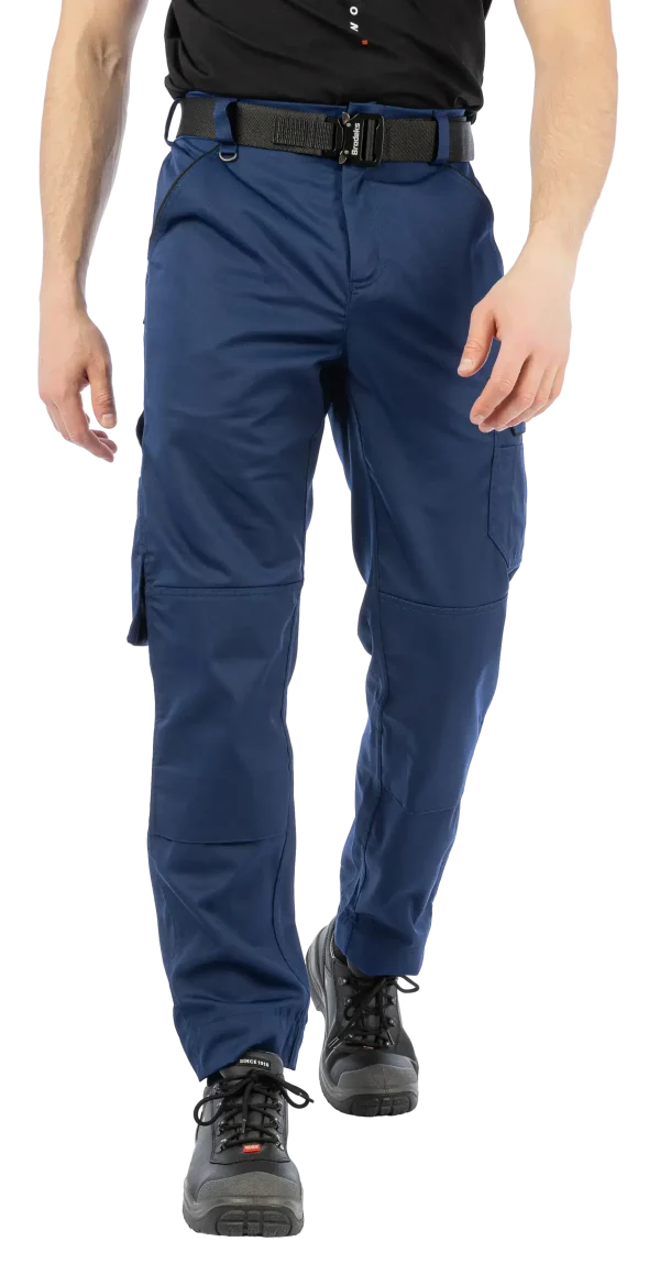 Летние брюки Brodeks KS 301, синий
