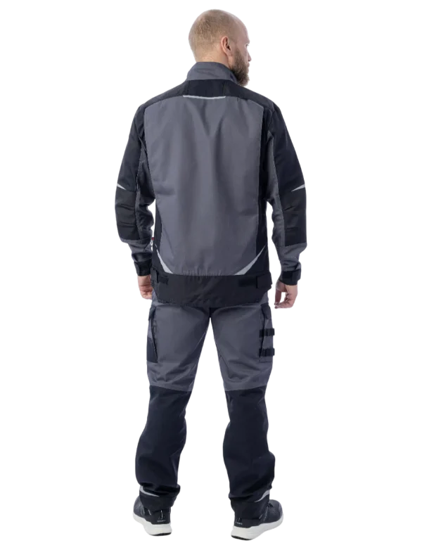 Летние брюки Brodeks KS 302, серый/черный