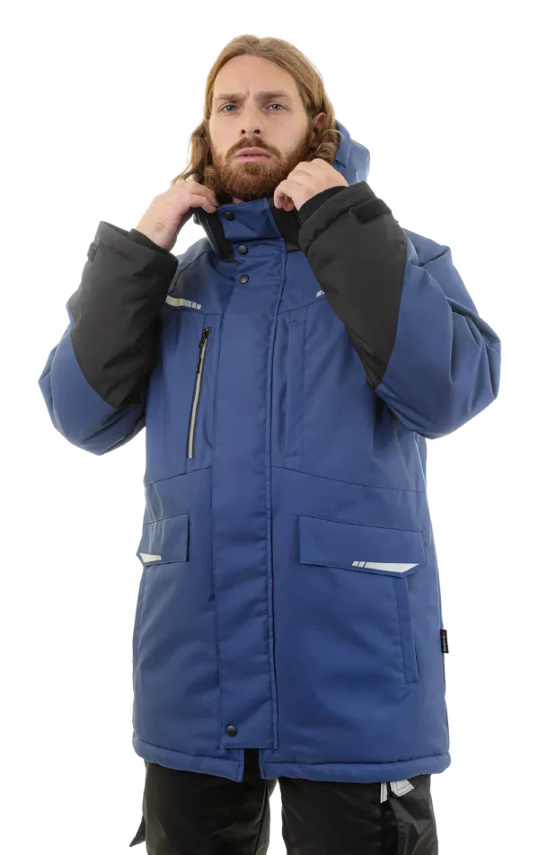 Зимняя куртка-парка Brodeks KW 215, синий
