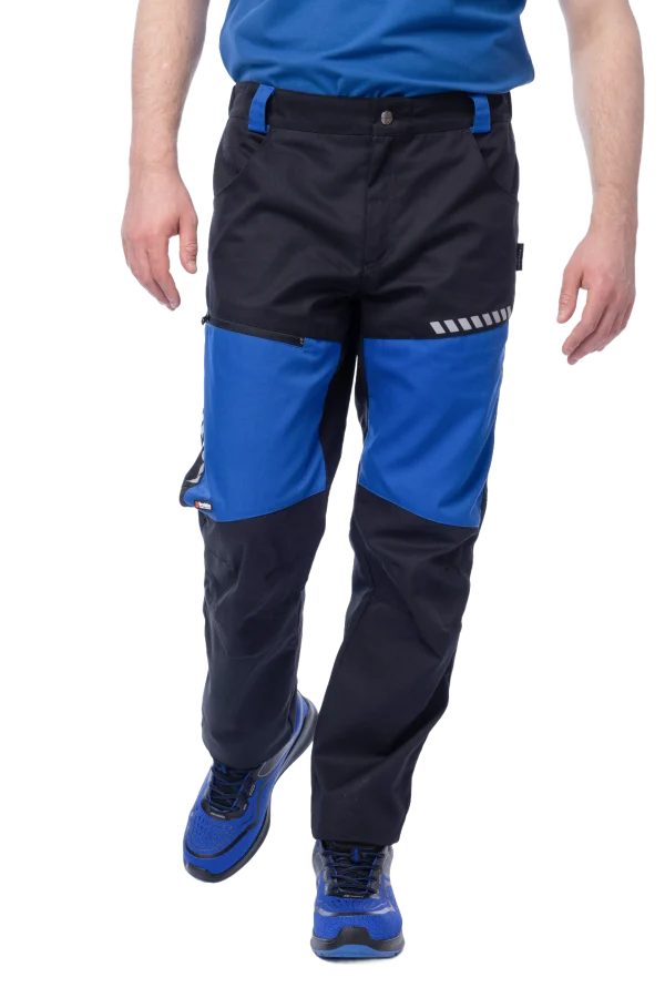 Летние брюки Brodeks KS 334, синий/черный