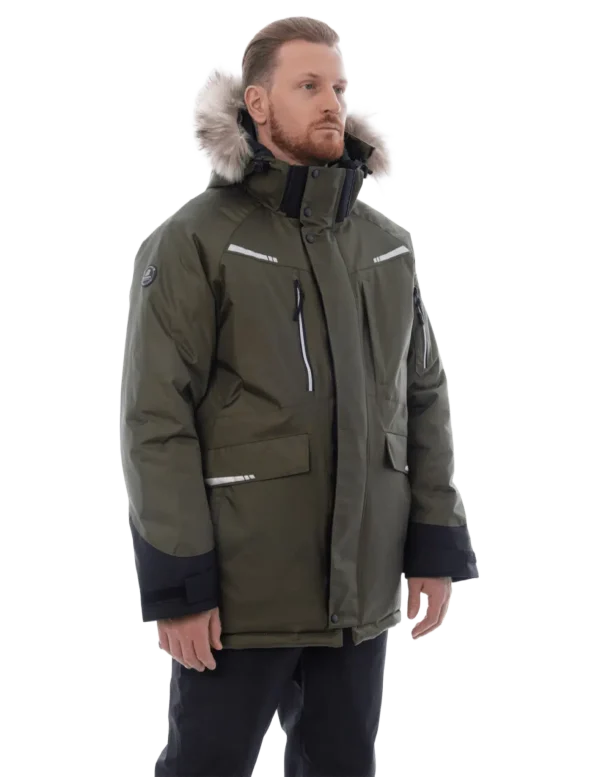 Зимняя куртка-парка Brodeks KW 215, хаки