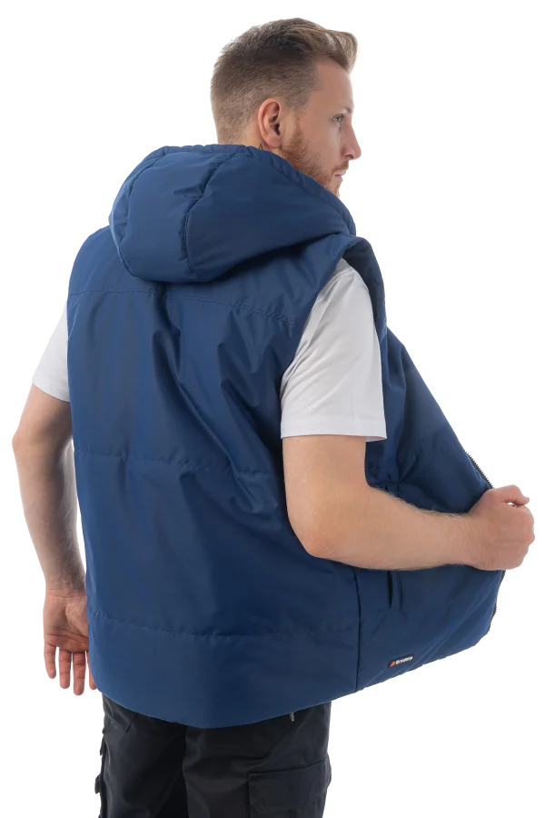 Утепленный жилет Brodeks KW 112, синий