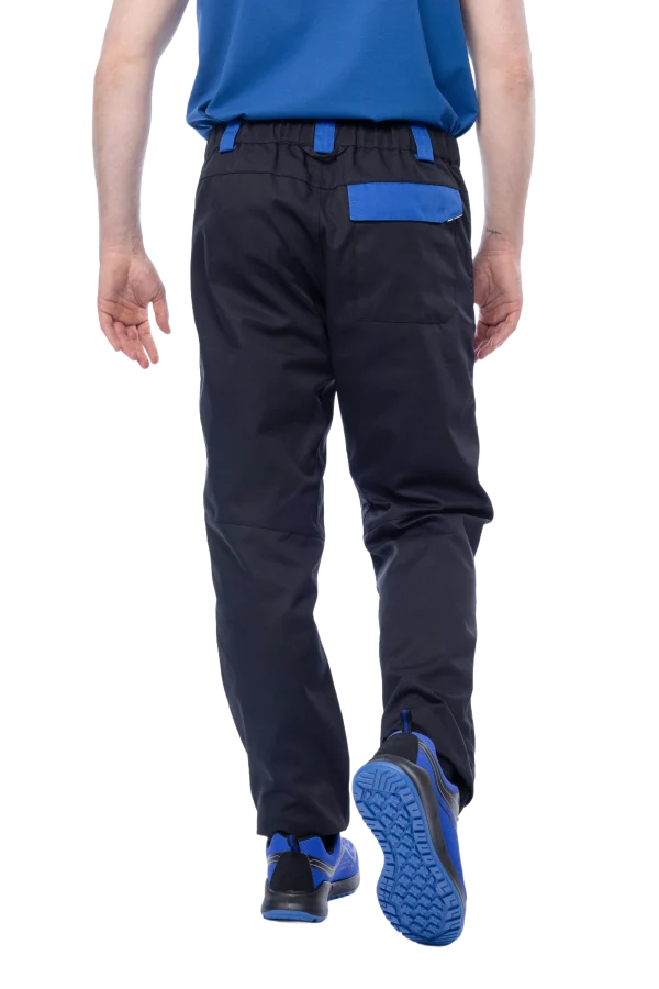 Летние брюки Brodeks KS 334, синий/черный