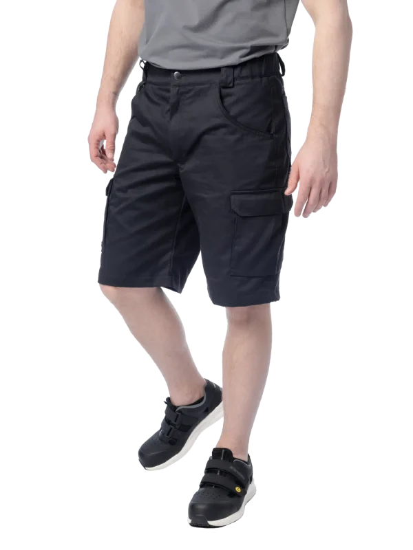 Шорты Brodeks KS 314 С, черные (100% хлопок)