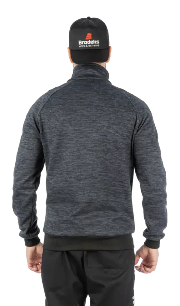 Флисовая толстовка Brodeks KS 241 cation, серый