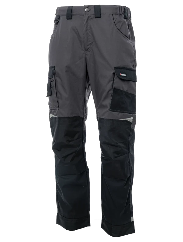 Летние брюки Brodeks KS 302, серый/черный