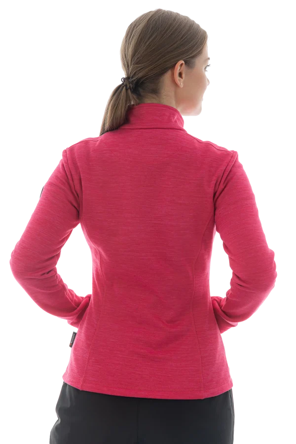 Женская флисовая толстовка Brodeks KS 244 cation, розовый
