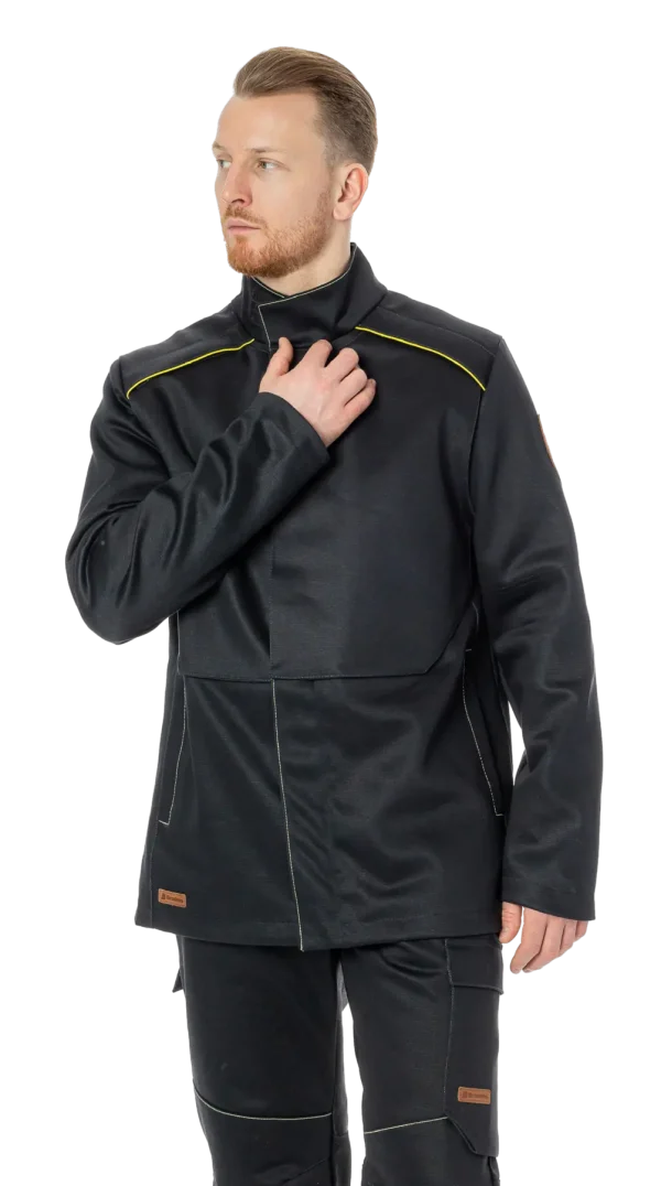 Куртка сварщика 2 класса Brodeks FS 28-02, черный