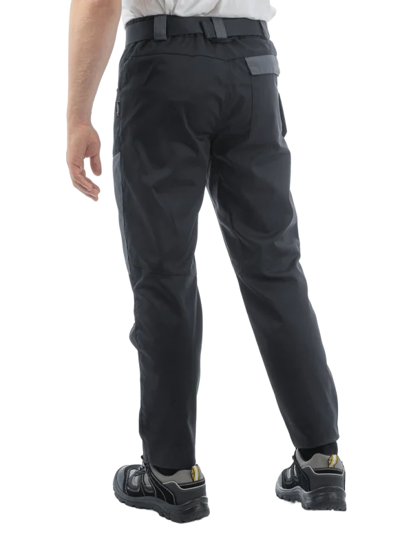 Летние брюки Brodeks KS 334, серый/черный