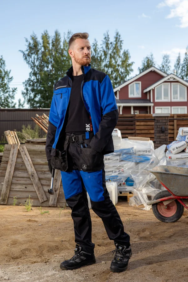 Летние брюки Brodeks KS 334, синий/черный