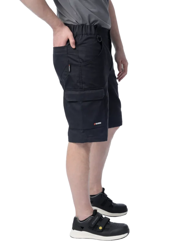 Шорты Brodeks KS 314 С, черные (100% хлопок)