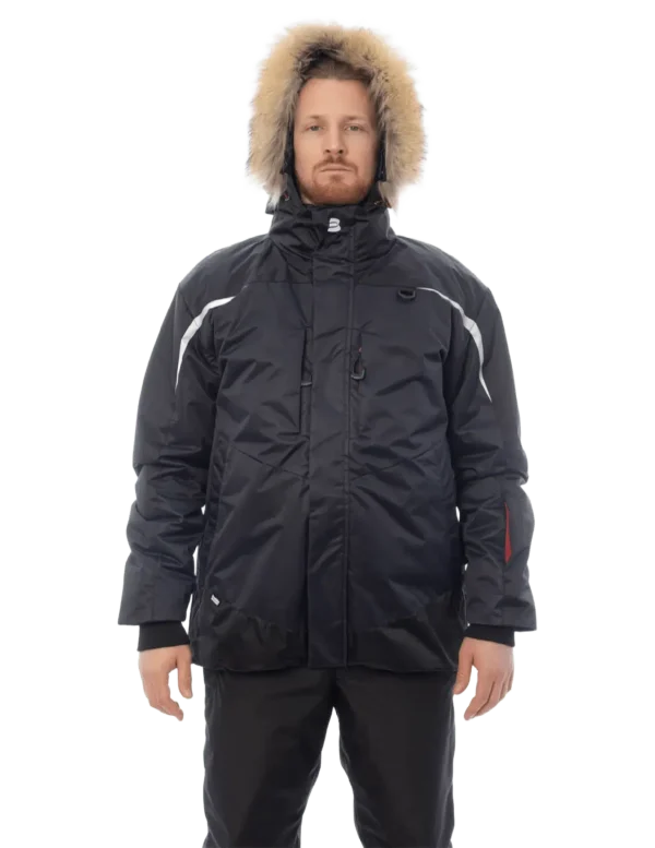 Зимняя рабочая куртка Brodeks KW 231, синий/черный