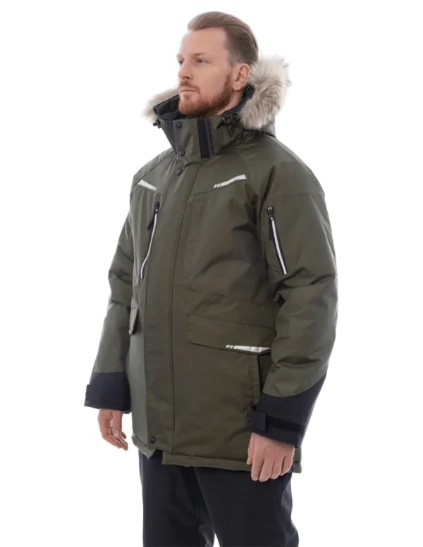 Зимняя куртка-парка Brodeks KW 215, хаки