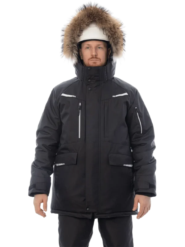 Зимняя куртка-парка Brodeks KW 215, черный