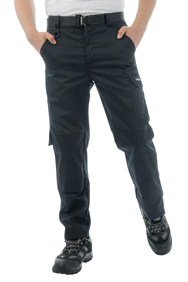 Летние брюки Brodeks KS 301, черный