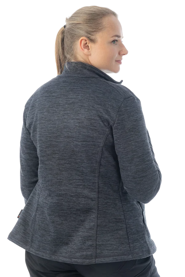 Женская флисовая толстовка Brodeks KS 244 cation, серый