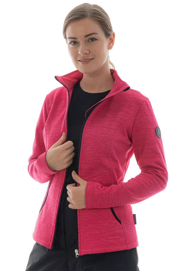 Женская флисовая толстовка Brodeks KS 244 cation, розовый