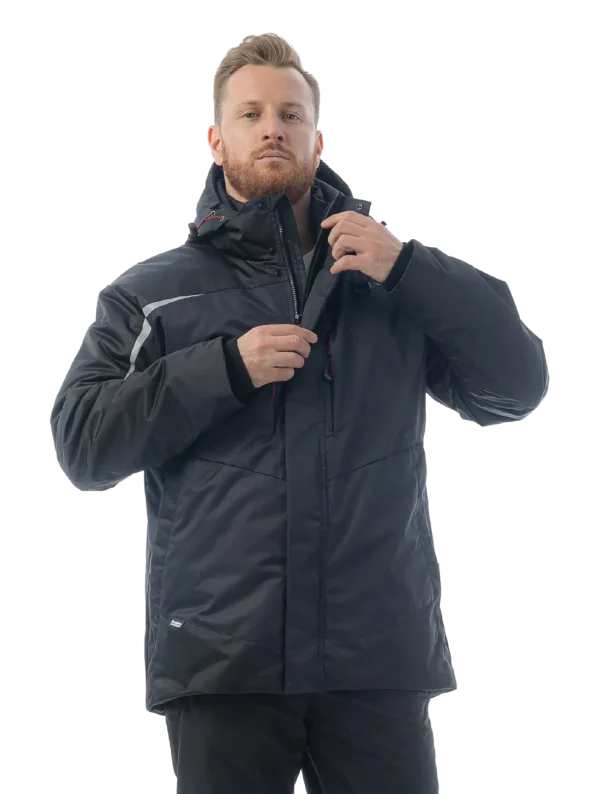 Зимняя рабочая куртка Brodeks KW 231, синий/черный