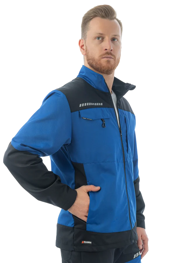 Летняя куртка Brodeks KS 234, синий/черный