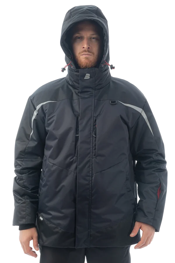 Зимняя рабочая куртка Brodeks KW 231, синий/черный