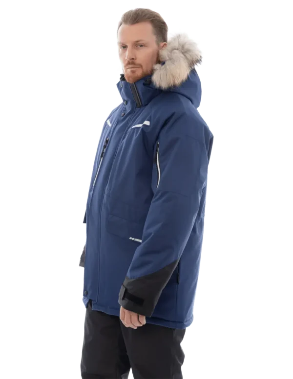 Зимняя куртка-парка Brodeks KW 215, синий