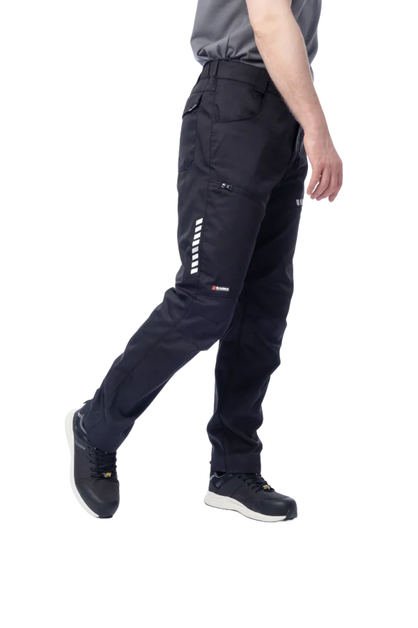 Летние брюки Brodeks KS 334, черный