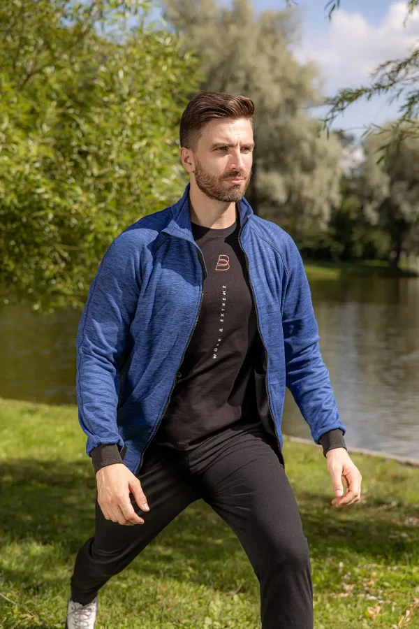 Флисовая толстовка Brodeks KS 241 cation, синий