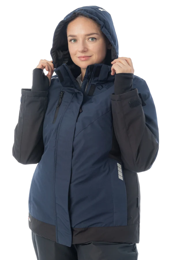 Женская зимняя куртка Brodeks KW 208, синий