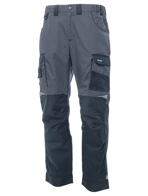 Летние брюки Brodeks KS 302 C, графит серый/черный (100% хлопок!)