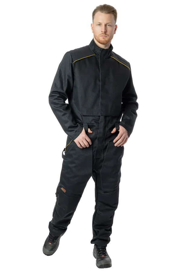 Комбинезон сварщика 2 класса Brodeks FS 58-02, черный