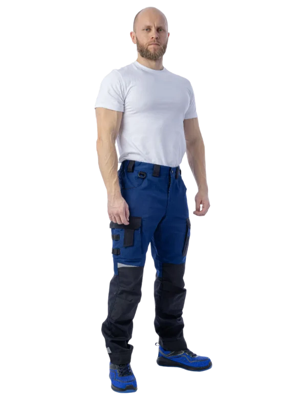 Летние брюки Brodeks KS 302, синий/черный