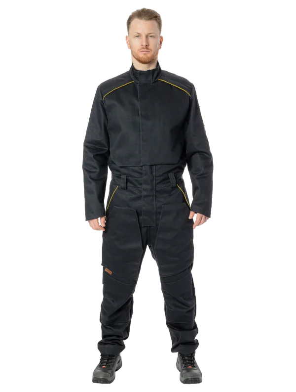Комбинезон сварщика 2 класса Brodeks FS 58-02, черный