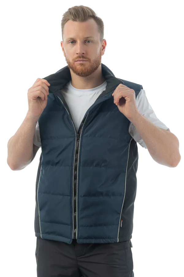Утепленный жилет Brodeks KW 101, синий